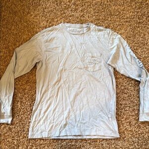 Vineyard Vines Gray Long Sleeve Tee Shirt